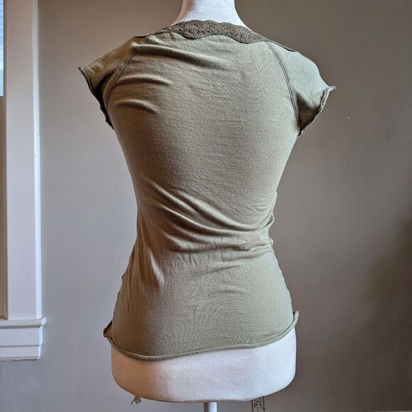 Vintage Y2K Fang Cami Top Lace Layered 2009 Fall Twilight Bella Swan Size Small - Picture 4 of 11